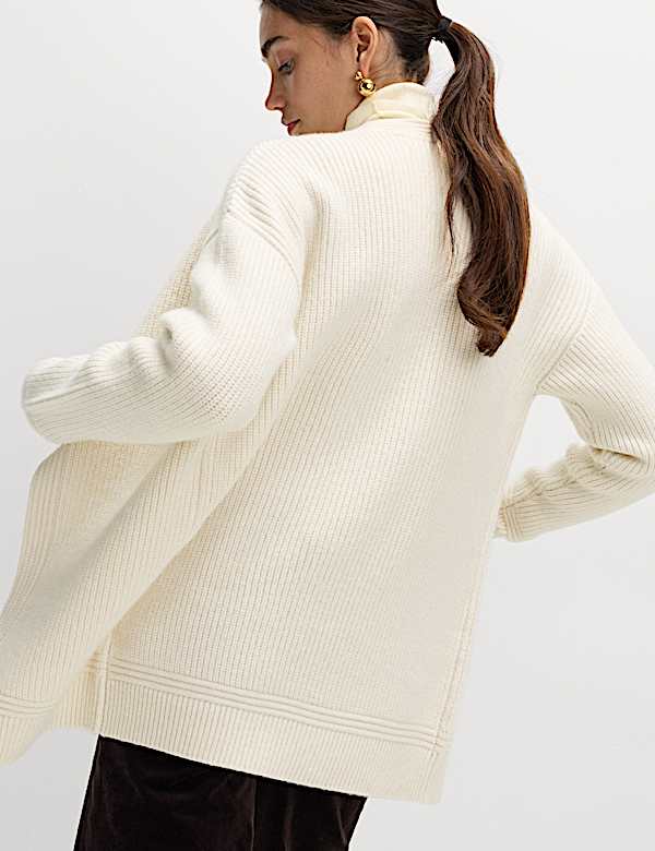 Cloud-Yarn Edge to Edge Longline Cardigan - PT