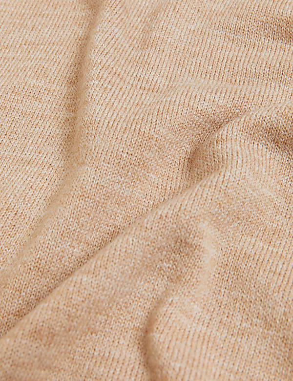 Supersoft Colour Block V-Neck Jumper