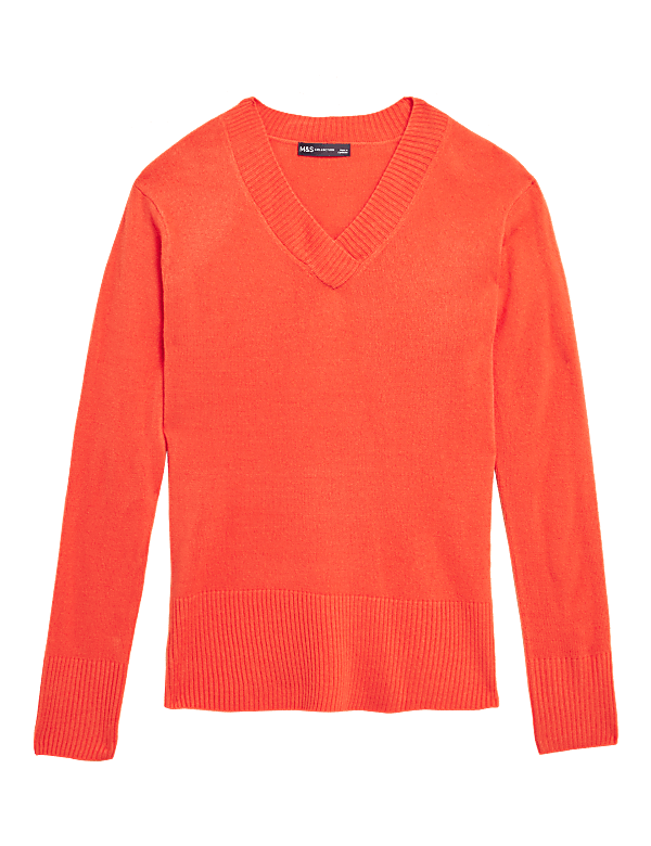 Supersoft V-Neck Jumper