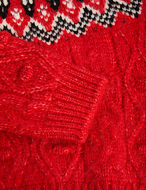 Fairisle Crew Neck Jumper