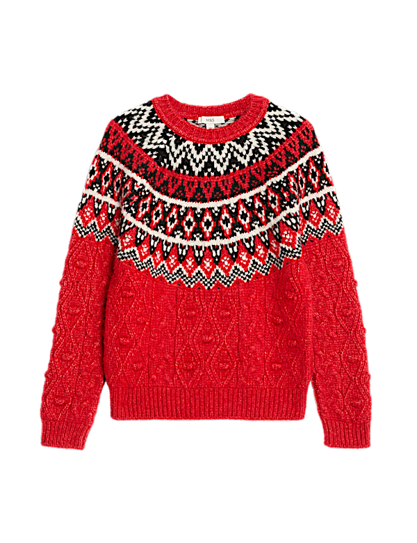 Fairisle Crew Neck Jumper