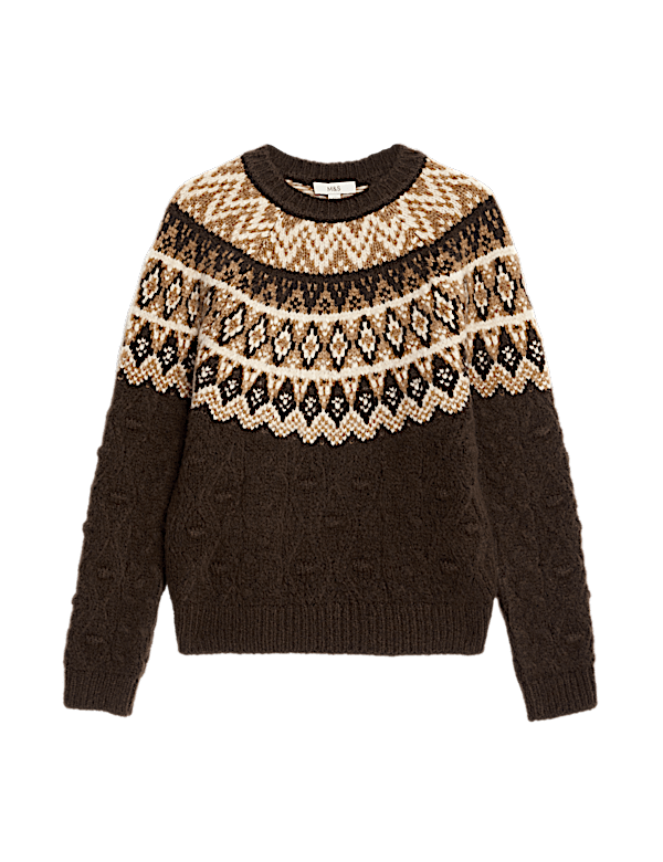 Fairisle Crew Neck Jumper