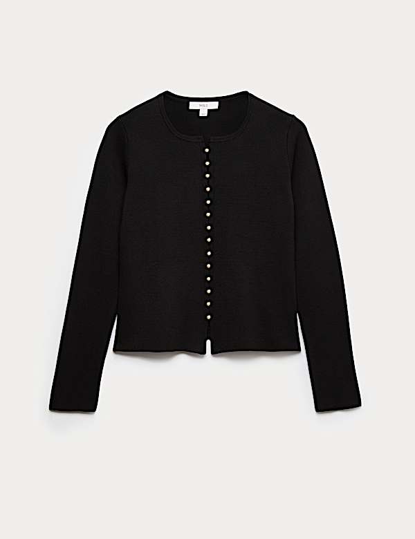 Kardigan Pas Kancing Penuh Sentuhan Lembut - ID