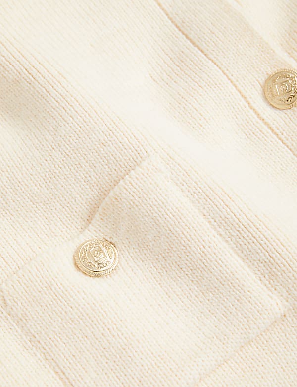 Crew Neck Cardigan