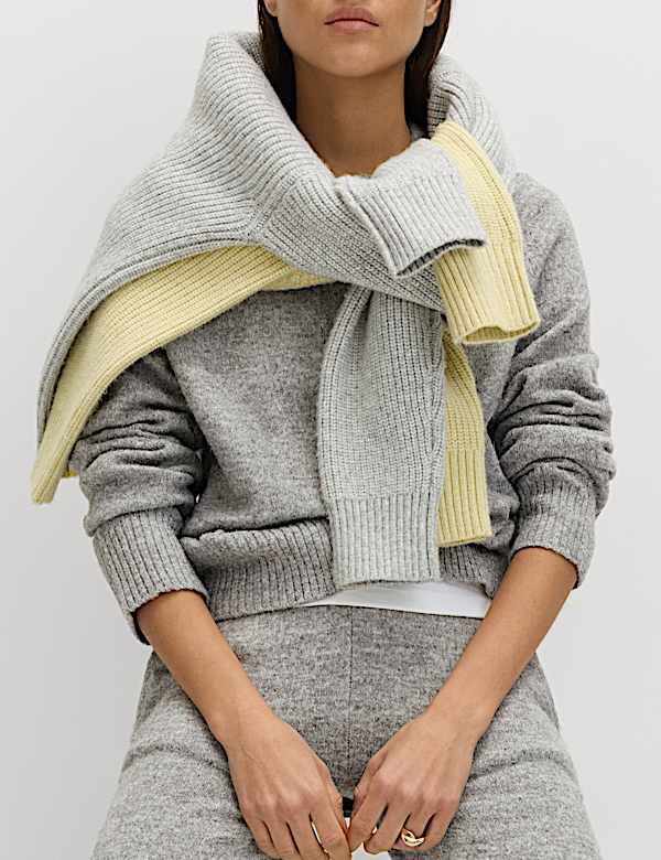 Trui met kraag en knoopsluiting - NL