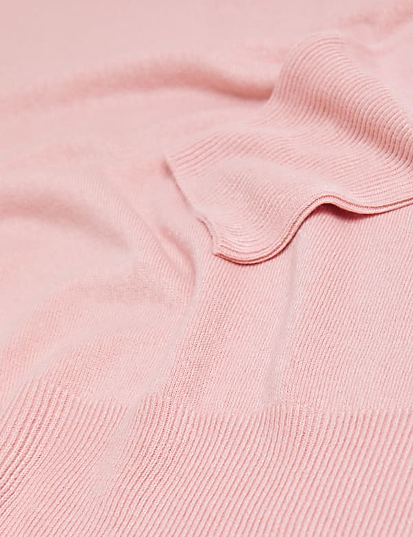 Pure Acrylic Plain Turtle Neck Jumper