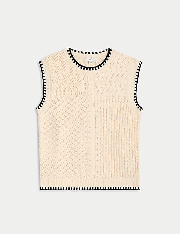 D&eacute;bardeur textur&eacute; en maille surfil&eacute;e - CH