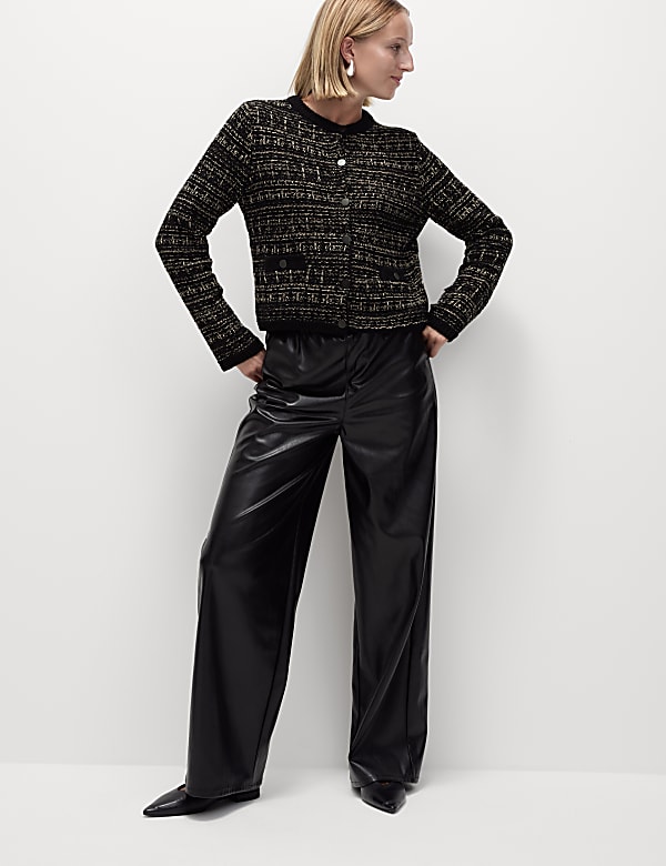 Cotton Rich Textured Cardigan - VN