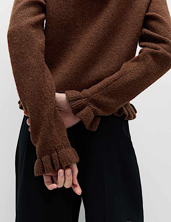 Gem Embellished Jumper with Wool - GR