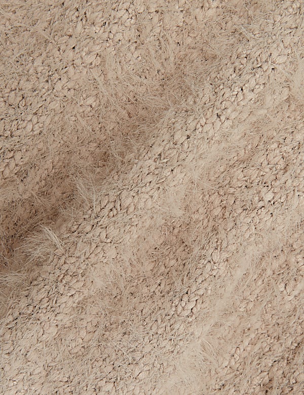 Textured Crew Neck Jumper - BG