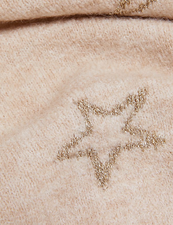 Sparkly Star Crew Neck Jumper