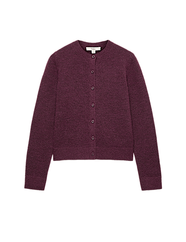 Crew Neck Cardigan