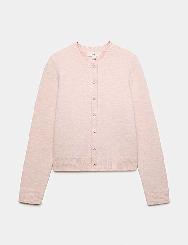 Crew Neck Cardigan