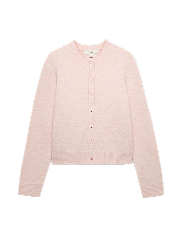 Crew Neck Cardigan
