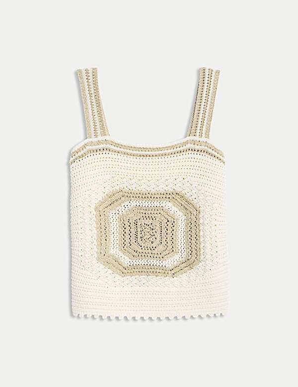 Maillot de corps en maille métallique de coton - LU