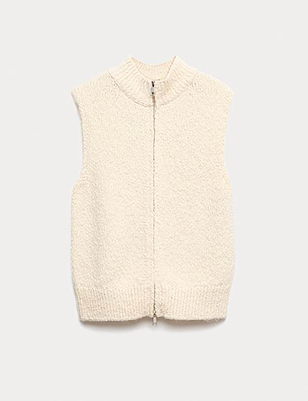 Boucle Zippy Waistcoat - CH