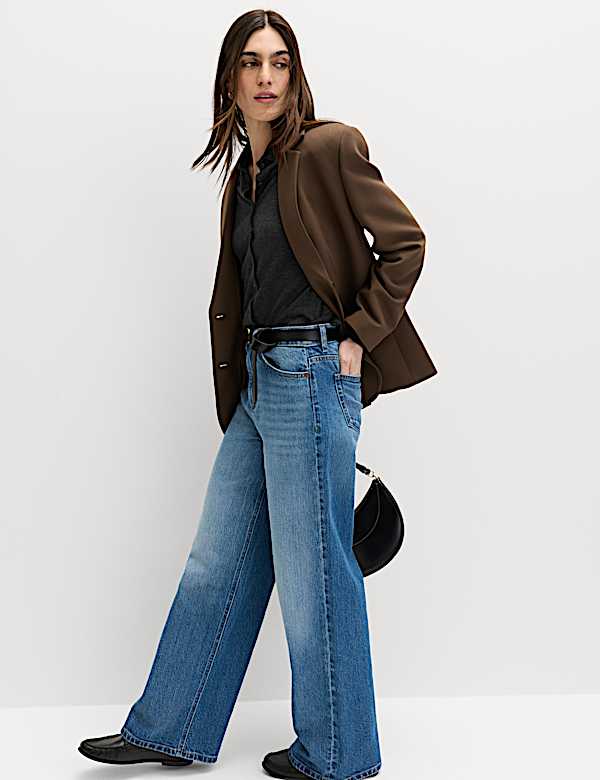 Collared Slim Fit Cardigan with Wool - VN