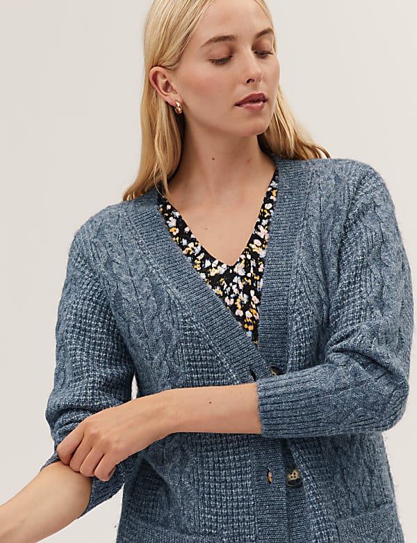 Recycled Blend Boyfriend Cardigan