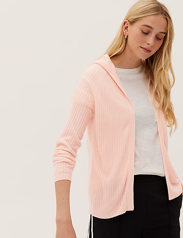 Supersoft Edge to Edge Hooded Cardigan