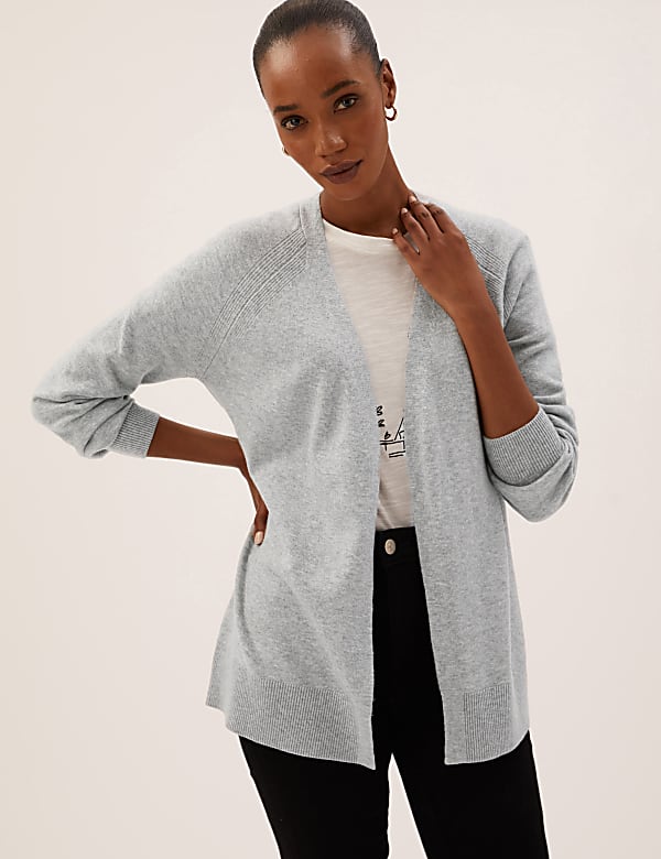 Marks and spencer grey cardigan clearance