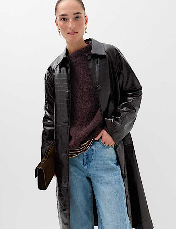 Alpaca Blend Textured Relaxed Jumper - AU