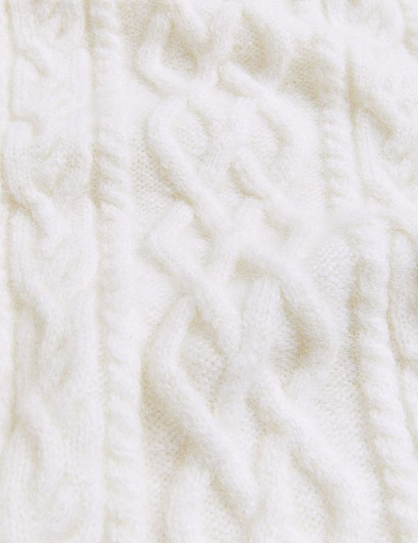 Cable Knit Mini Jumper Dress