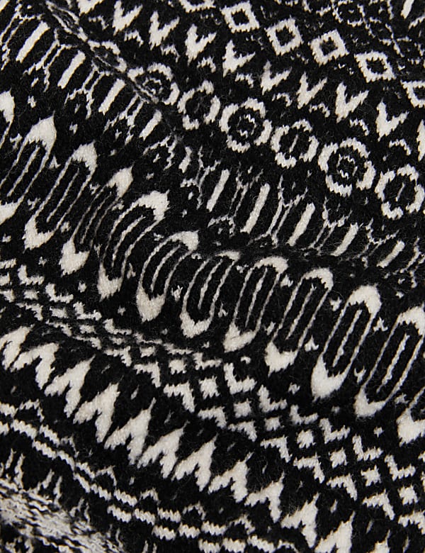 Recycled Blend Fair Isle Relaxed Jumper