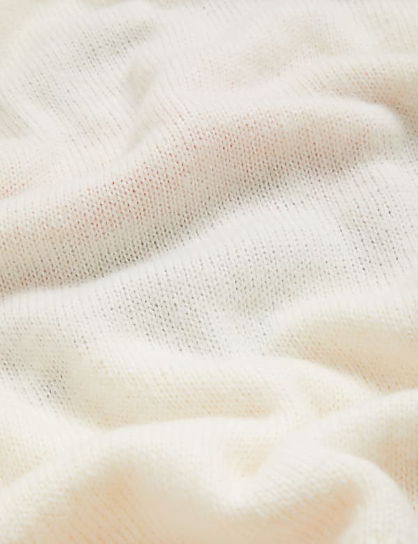 Recycled Blend Patterned Relaxed Jumper