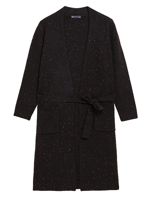 Textured Longline Cardigan
