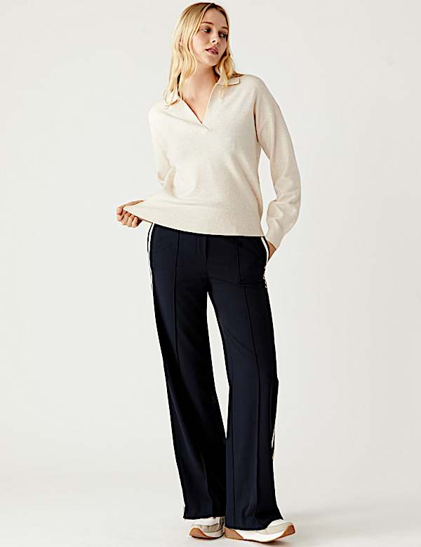 Collared Relaxed Jumper