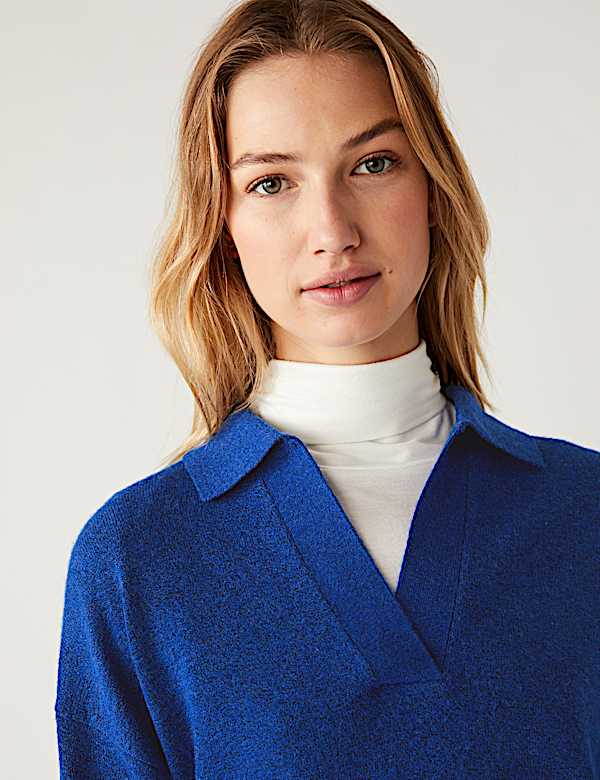 Collared Relaxed Jumper