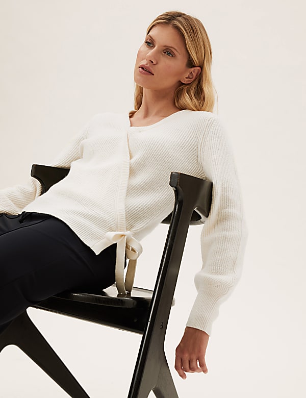 V-Neck Wrap Jumper