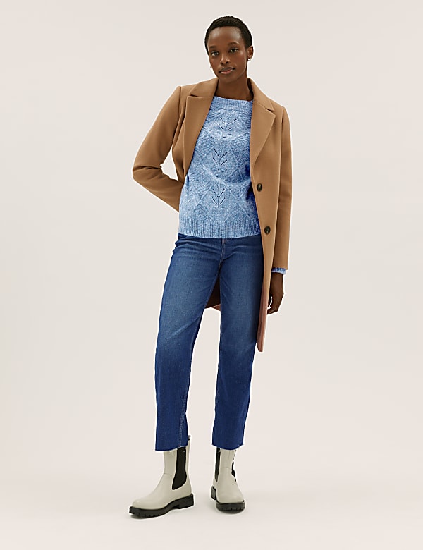 Cable Knit Relaxed Jumper