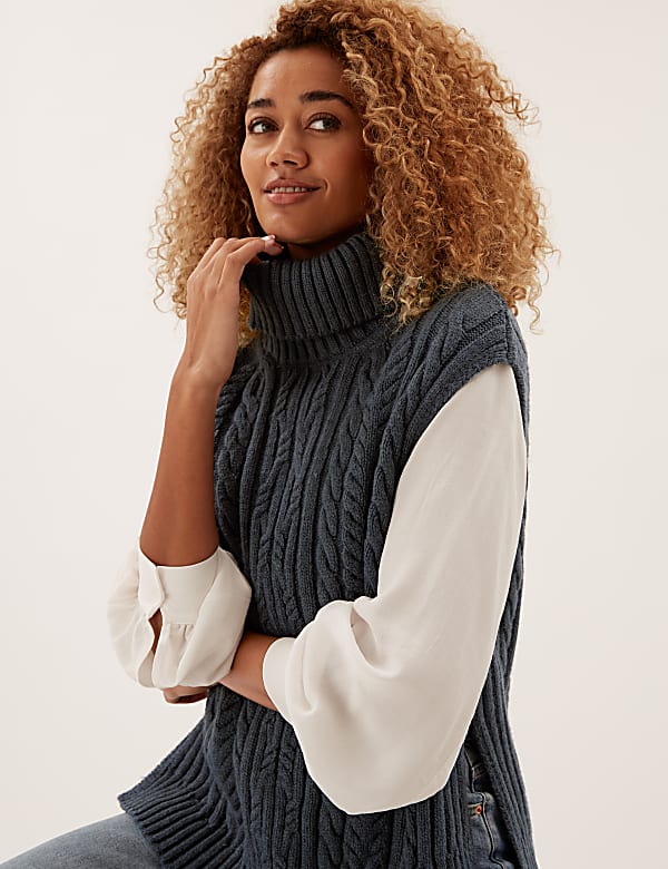 Marks and spencer sleeveless jumper new arrivals