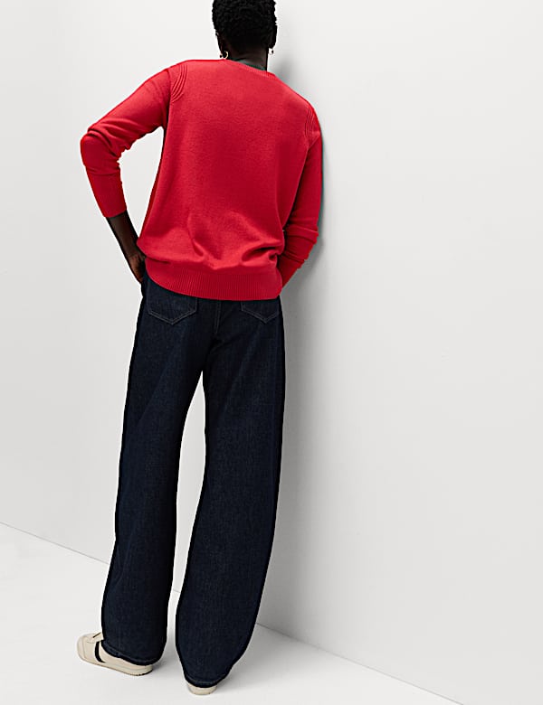 Cashmilon Sparkle Crew Neck Jumper