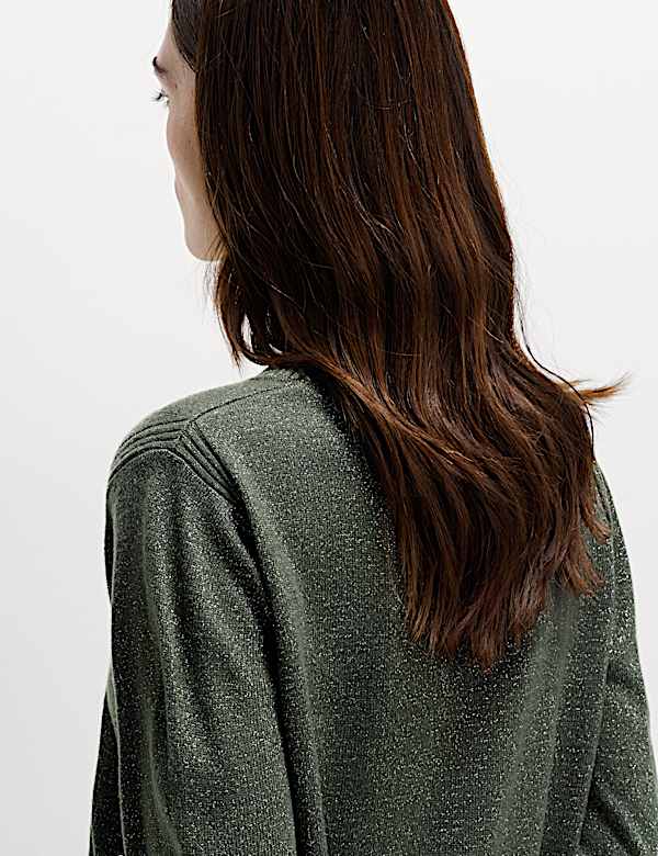 Cashmilon Sparkle Crew Neck Jumper