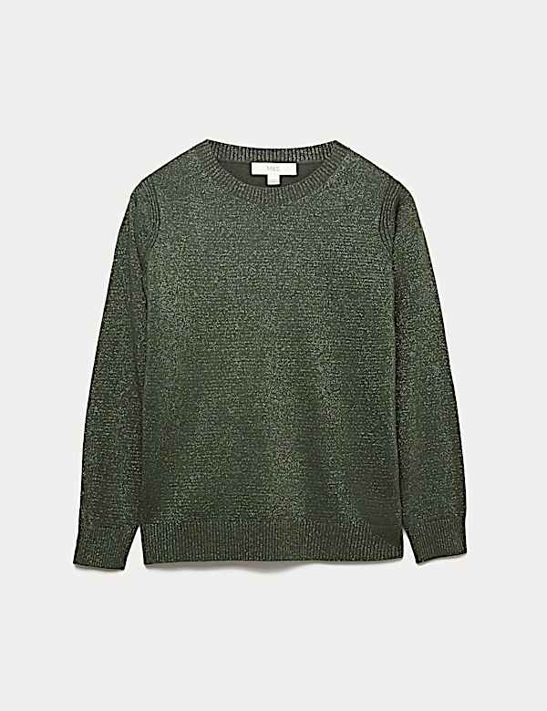 Cashmilon Sparkle Crew Neck Jumper - MV