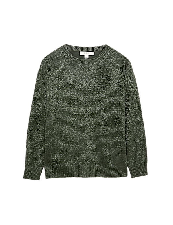 Cashmilon Sparkle Crew Neck Jumper