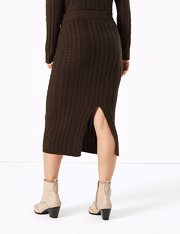 Knitted Midi Skirt