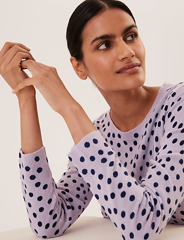 Supersoft Polka Dot Crew New Jumper