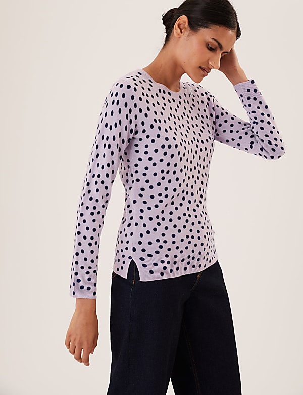 Supersoft Polka Dot Crew New Jumper
