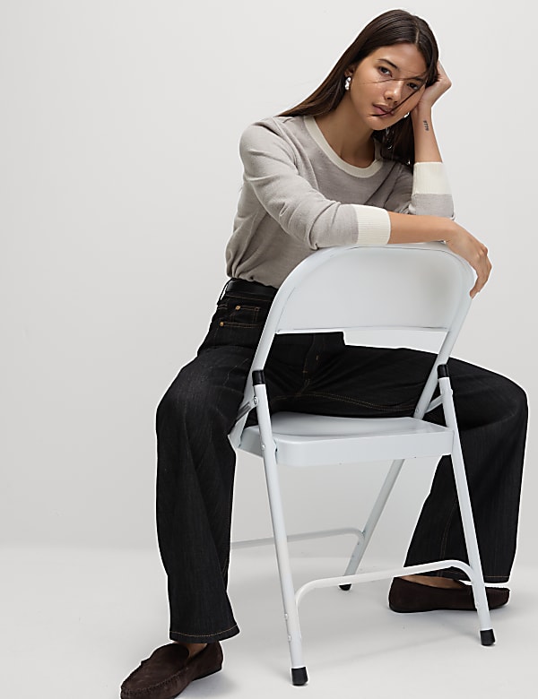 Supersoft Tipped Detail Relaxed Jumper - ID