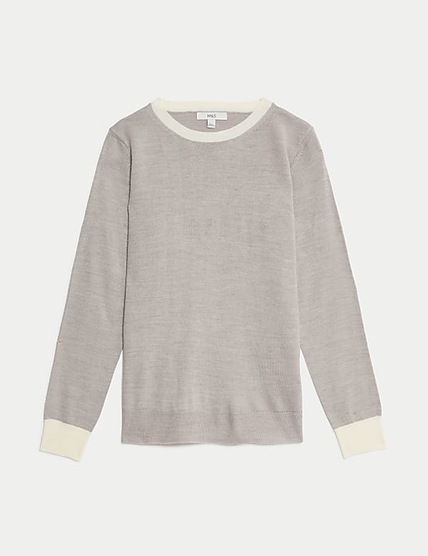 Supersoft Tipped Detail Relaxed Jumper - ID
