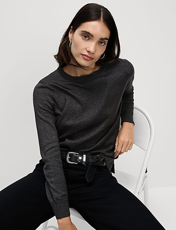 Marks and spencer black jumper shop