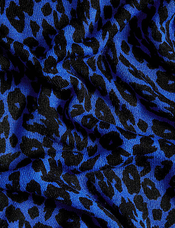Supersoft Animal Print Crew Neck Jumper