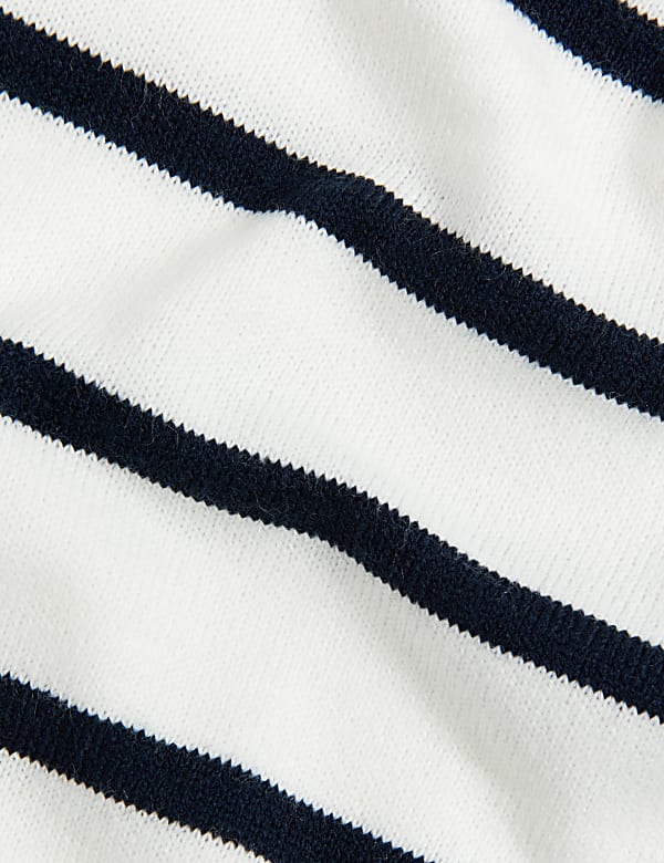 Supersoft Striped Crew Neck Jumper