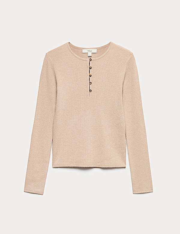 Ribbed Slim Fit Knitted Top - US