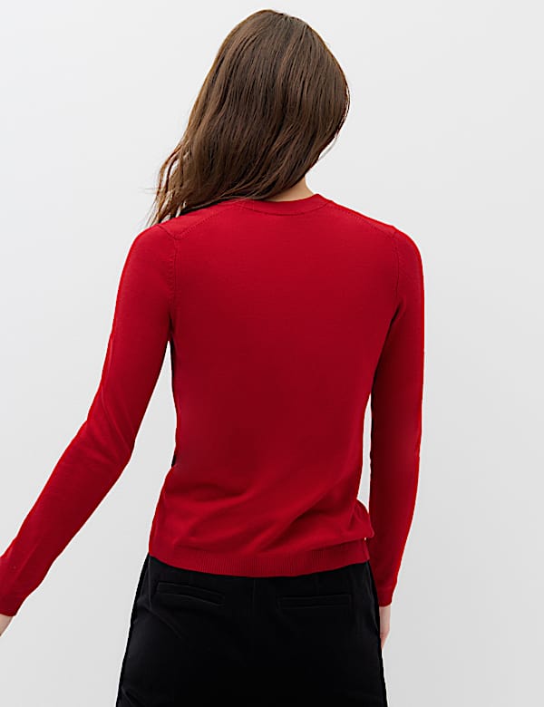 Slogan Fitted Jumper - JE