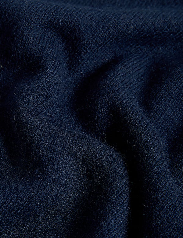 Pure Cashmere Roll Neck Jumper