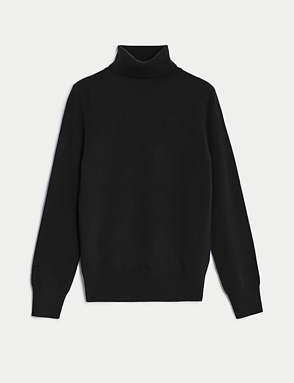 Pure Cashmere Roll Neck Jumper - JO